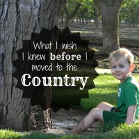 Things to know before moving to the country